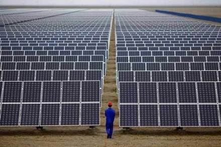 The latest auction marks the largest solar capacity that was offered for bidding in a single round till date. (Reuters)