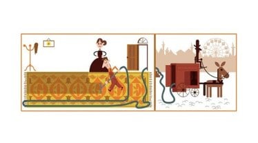 ubert Cecil Booth , google, google doodle