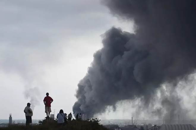 Mexico, Mexico explosion, central Mexico explosion, fireworks warehouses, Tultepec, Red Cross, world news