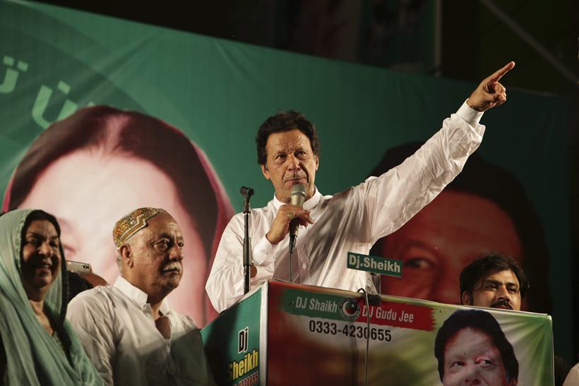 Pakistan Tehreek-e-Insaf (PTI) chief Imran Khan (Reuters)