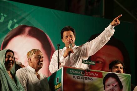 Pakistan Tehreek-e-Insaf (PTI) chief Imran Khan (Reuters)