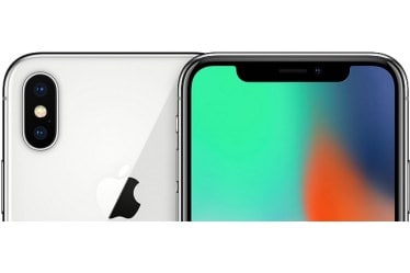 iPhone X comes with a 5.8-inch Super Retina display with a notch on the top