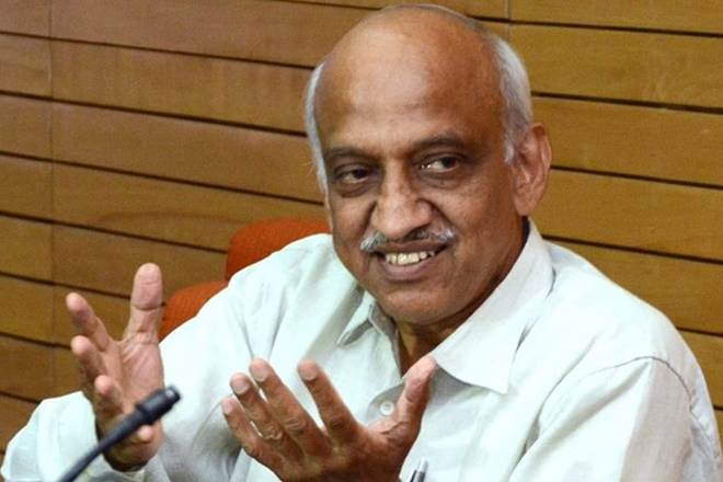 Ex-ISRO Chairman AS Kiran Kumar. (Express Photo)