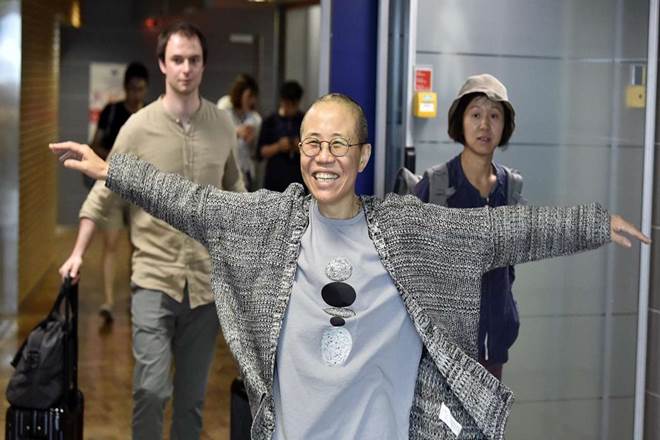 Chinese authorities had consistently maintained Liu was free but imposed severe restrictions on her movement and kept her under constant surveillance. (Reuters)