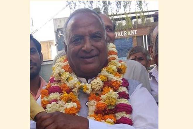 Rajasthan BJP chief Madanlal Saini