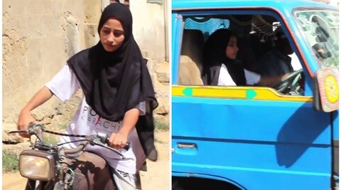 15-year-old Karachi girl rides bikes, drives trucks and is a trained boxer: Full story on this Pakistani supergirl