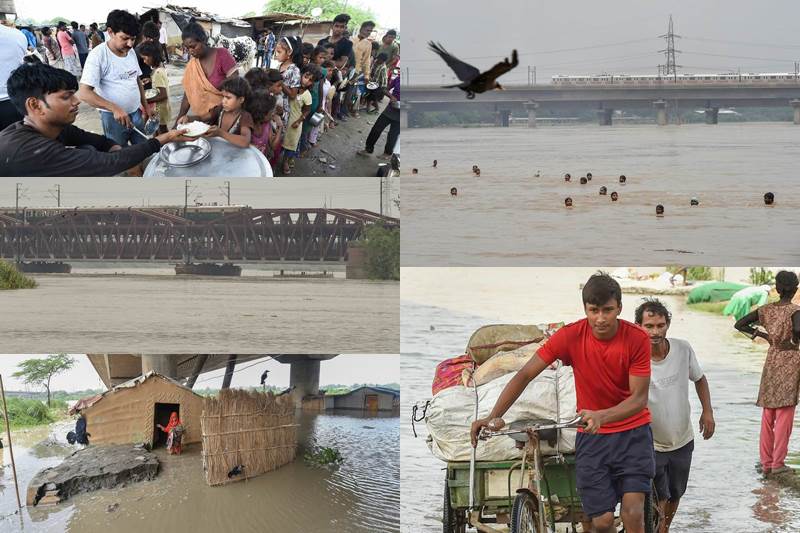 delhi flood alert, delhi flood, delhi flood alert 2018, flood in delhi, delhi flood photos