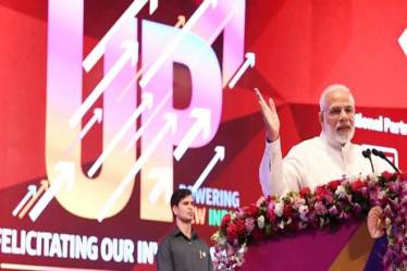 The Uttar Pradesh government had earlier this year signed an MoU with World Trade Center, Noida, to develop a 'tech zone' as a nucleus of the Mobile Open Exchange Zone (MOX). (PM Modi in Lucknow: Twitter)