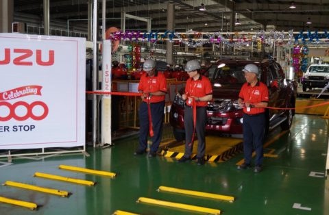 Isuzu Motors crosses 10,000 production milestone in India