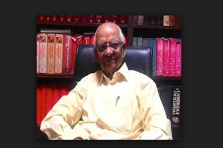This is exactly what K. Parasaran, whose knowledge of Constitution and ancient Dharma spans more than six decades, expressed while culling out the mystical Truths of India's sacred texts. (PTI)
