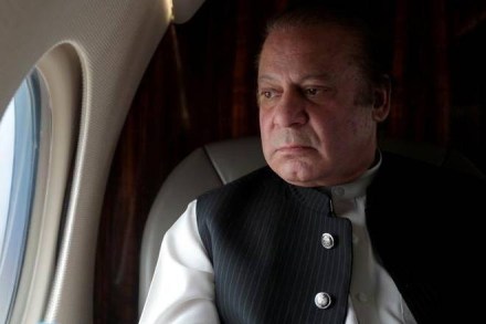 Sharif, 68, is currently in London attending to his wife Kulsoom Nawaz who was diagnosed with throat cancer last year. (Reuters) Sharif, 68, is currently in London attending to his wife Kulsoom Nawaz who was diagnosed with throat cancer last year. (Reuters)