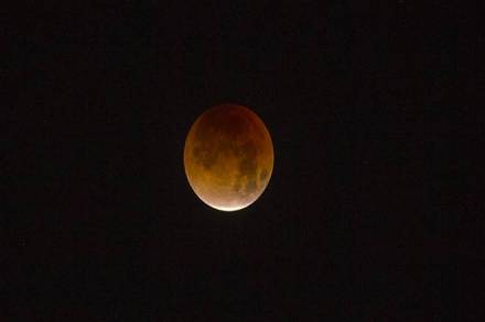 The celestial spectacle, which would be seen in its entirety from all parts of India, last for 1 hour 43 minutes, making it the longest total lunar eclipse of this century (2001 AD to 2100 AD), the Ministry of Earth Science had said. (Representational photo: AP) The celestial spectacle, which would be seen in its entirety from all parts of India, last for 1 hour 43 minutes, making it the longest total lunar eclipse of this century (2001 AD to 2100 AD), the Ministry of Earth Science had said. (Representational photo: AP)