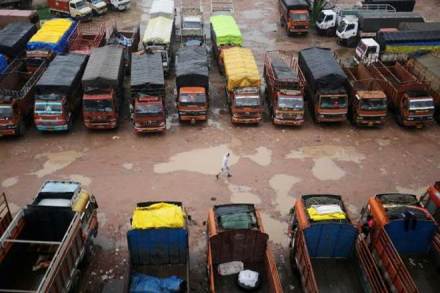 The strike began on July 20 just days after Amazon and home-grown Flipkart, which is being acquired by U.S. retail giant Walmart. (Reuters)