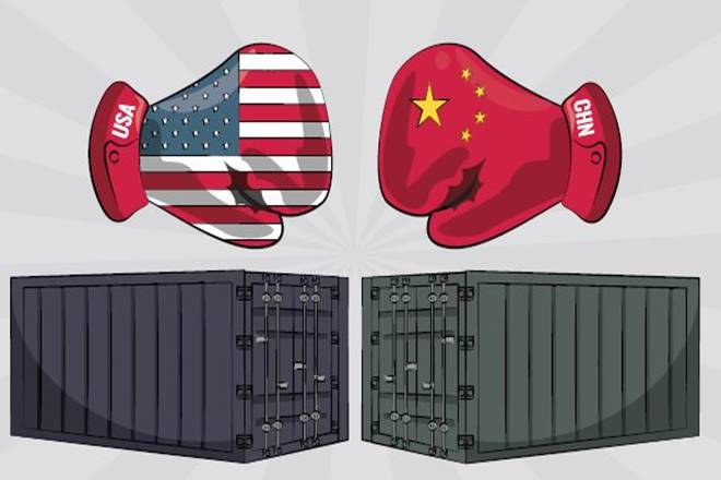 The US-China trade dispute is on and off hotting up.