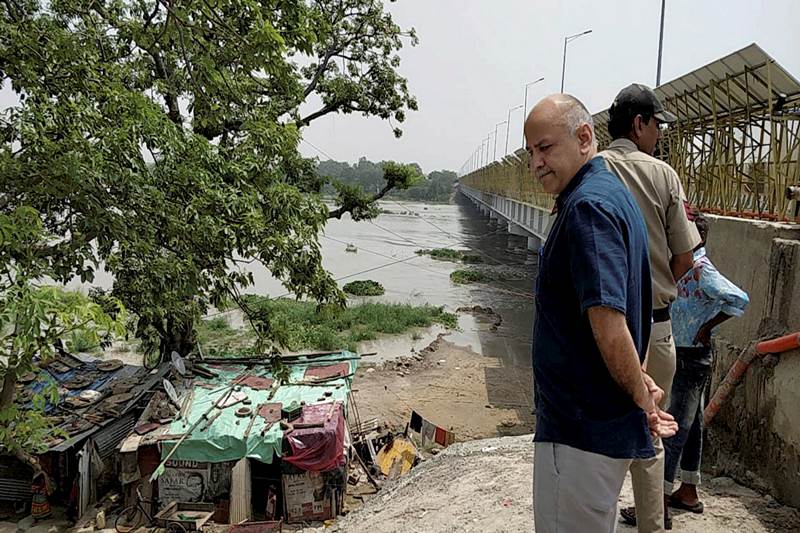 delhi flood alert, delhi flood, delhi flood alert 2018, flood in delhi, delhi flood photos