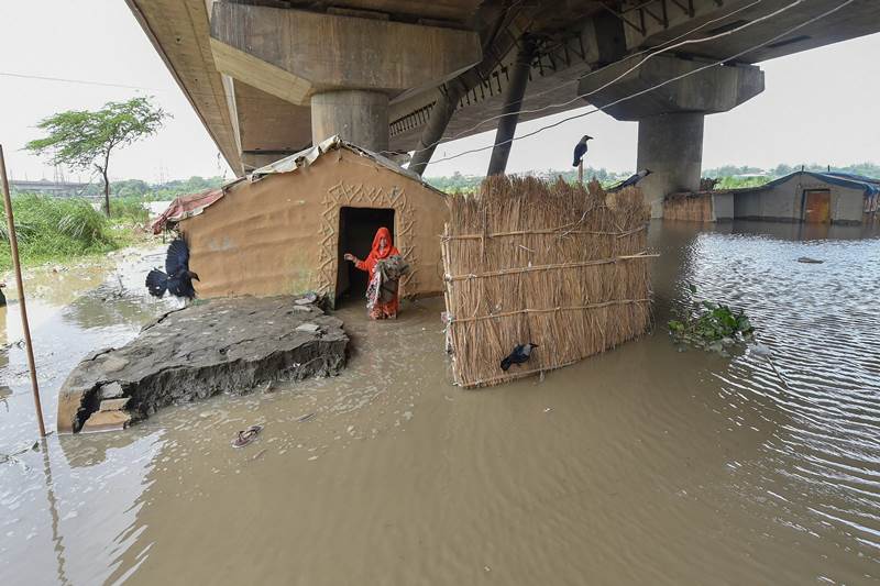 delhi flood alert, delhi flood, delhi flood alert 2018, flood in delhi, delhi flood photos