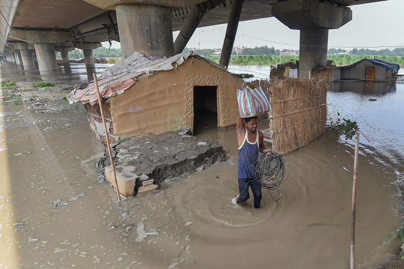 delhi flood alert, delhi flood, delhi flood alert 2018, flood in delhi, delhi flood photos