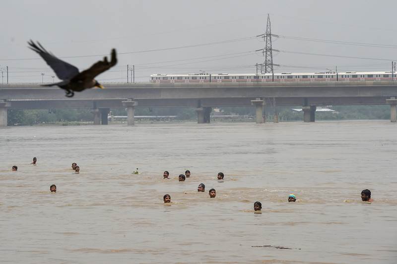 delhi flood alert, delhi flood, delhi flood alert 2018, flood in delhi, delhi flood photos