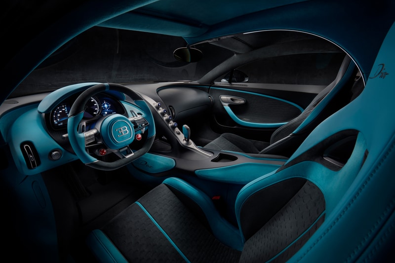 Inside, Bugatti Divo gets a new 'Divo Racing Blue' colour scheme. This conspicuous colour is used almost throughout the driver’s section while it only provides selected accents in the darker passenger’s section. Technical innovations in the interior include the seats, which not only feature a new design but offer greater lateral support says the company.