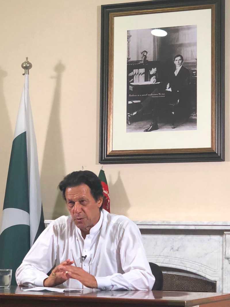 5- The national team players congratulated Imran Khan upon his win in the elections, and expressed good wishes for him. Imran Khan expressed his gratitude and said that the Pakistan cricket will be made number one and will be provided with better facilities. (Fawad Hussain/Twitter)