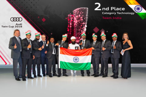 Audi India bags the second place at Audi Twin Cup: 2500 dealers from 34 countries participated
