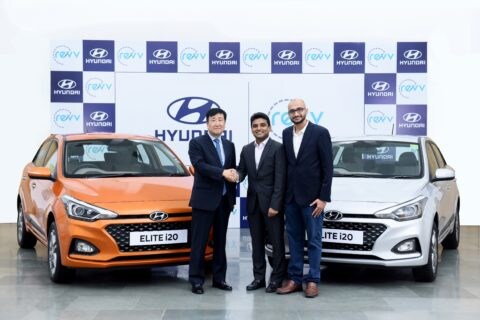 Now renew or upgrade your Hyundai car on demand: Hyundai partners with self-driving rental car service Revv!