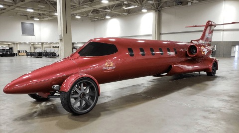 Forget Flying Cars! You could have this street legal Jet Limo instead!