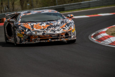 Lamborghini Aventador SVJ sets a new record ahead of its global unveil