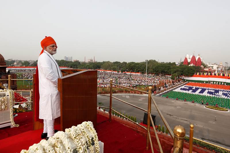 Narendra Modi, Narendra Modispeech, independence day speech, 72 independence day, independence day cekebrations, red fort, india