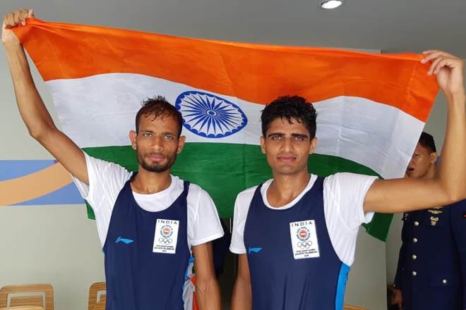 Asian games, Asian games 2018, Rohit Kumar, Bhagwan Singhwin, Indian rowers, Indian rowers win medal, Indian rowers bronze medal, sports news