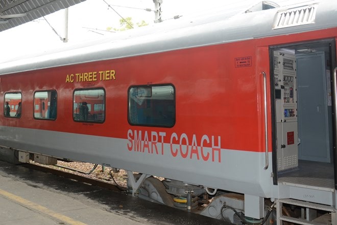 Indian Railways has got its first SMART coach
