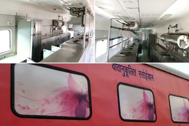 The AC pantry cars will have an induction cooking system and will also ensure hygiene in food preparation. 