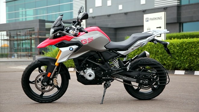 BMW G310 GS is equipped with dual-channel ABS.