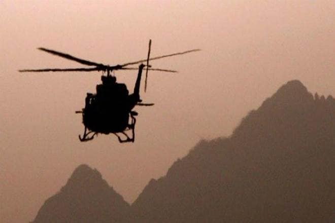 Two helicopters have been sent on a rescue and recovery mission to the crash site, it added. (Representative image: Reuters) Two helicopters have been sent on a rescue and recovery mission to the crash site, it added. (Representative image: Reuters)