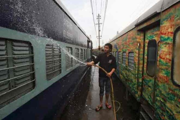 All the coaches should be cleaned from outside before the departure of the trains on day-to-day basis. (File photo)