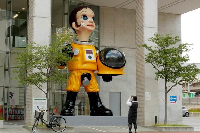 fukushima statue, controversial statue, controversial fukushima statue, hiroshi kohata