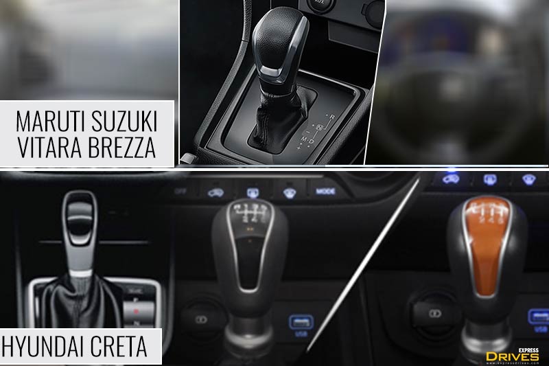 Maruti Suzuki recently introduced its Auto Gear Shift technology on its Vitara Brezza and Hyundai Creta is also available with Automatic transmission. Both the SUVs are also available with 6-Speed Manual Transmission.
