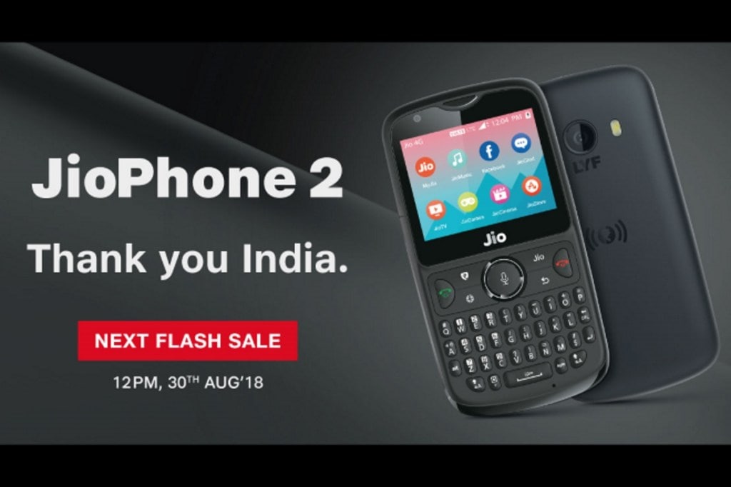 Jio Phone 2 will go on its second sale this month