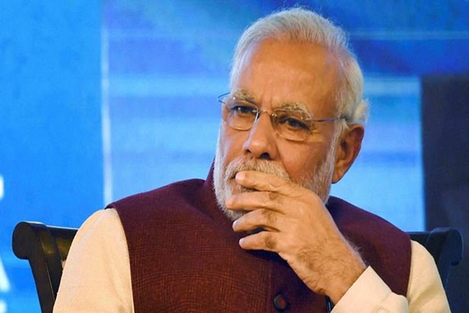 New Delhi: Prime Minister Narendra Modi at the Opening Session of the Second Raisina Dialogue, in New Delhi on Tuesday. PTI Photo by Manvender Vashist(PTI1_17_2017_000229A)