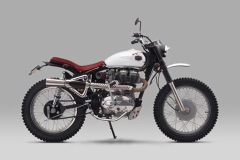 Modified Royal Enfield: Bullet 350 Scrambler customised to be as capable as a Royal Enfield Himalayan