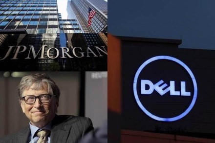 JP morgan, dell, dell tehnologies, bill gates, gates foundation