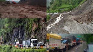 himachal pradesh weather today, himachal landslide, himachal landslide pics, uttarakhand landslide, shimla, jammu and kashmir, jammu kashmir weather today, jammu srinagar highway, jammu srinagar highway status, landslide in shimla, landslide in himachal, landslide in himachal pradesh 2018