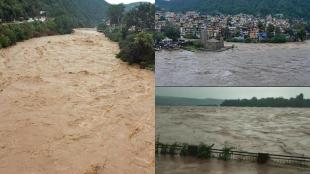 himachal pradesh rain news, rainfall in himachal pradesh, himachal pradesh rain pictures, himachal pradesh rain images, jammu tawi river flood, jammu tawi river images, jammu tawi river pics, yamuna river photos, beas river images, beas river tragedy images
