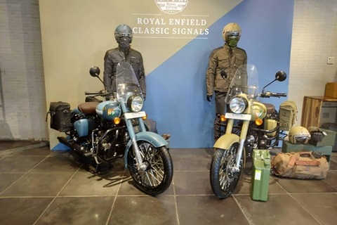 Royal Enfield Classic Signals 350 Edition launched: Army theme, dual-channel ABS & more on special edition