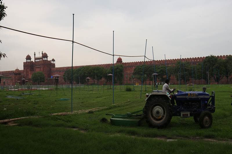 red fort, independence day, August 15, red fort delhi news, red fort independence day celebration, red fort independence day images, independence day images, independence day red fort, independence day red fort images, independence day preparation in delhi, independence day red fort pics, independence day red fort photos, lal qila photos