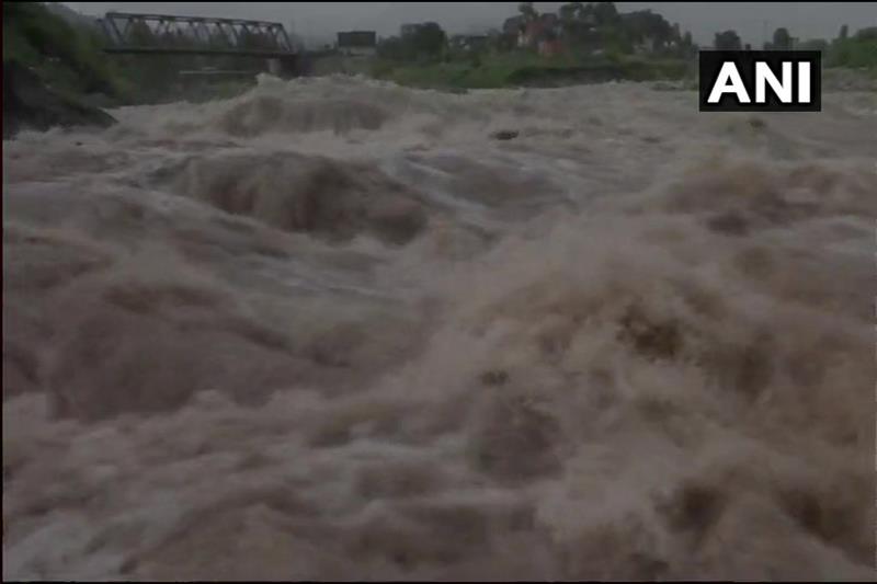 himachal pradesh rain news, rainfall in himachal pradesh, himachal pradesh rain pictures, himachal pradesh rain images, jammu tawi river flood, jammu tawi river images, jammu tawi river pics, yamuna river photos, beas river images, beas river tragedy images
