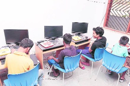 Visually impaired students , ranchi