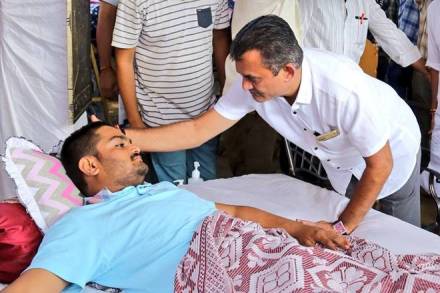 Hardik Patel declares his will as fast enters ninth day (Twitter)