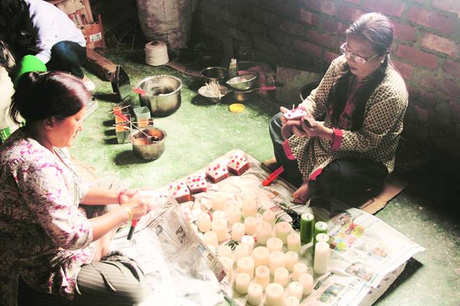 Namchi Designer Candles has become a profitable venture, with orders pouring in from across the country