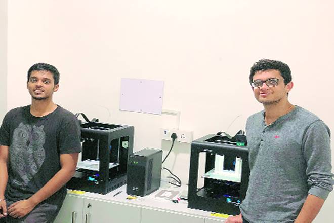 Log 9 Materials co-founders Kartik Hajela (L) and Akshay Singal Log 9 Materials co-founders Kartik Hajela (L) and Akshay Singal